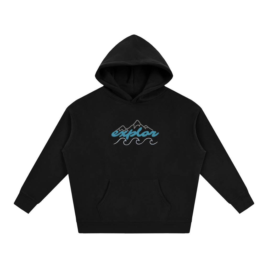 explor Oversized Fleeced Hoodie