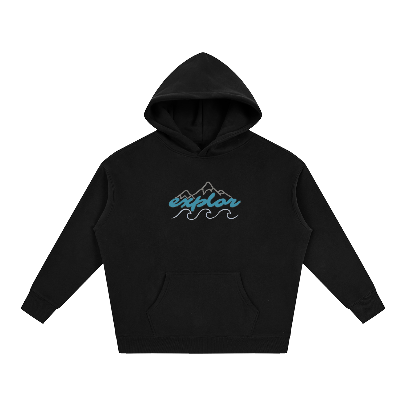 explor Oversized Fleeced Hoodie