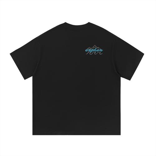 explor Essential Cotton T-Shirt (breast pocket logo on back of shirt)