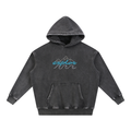 explor Snow Wash Fleece Oversize Hoodie