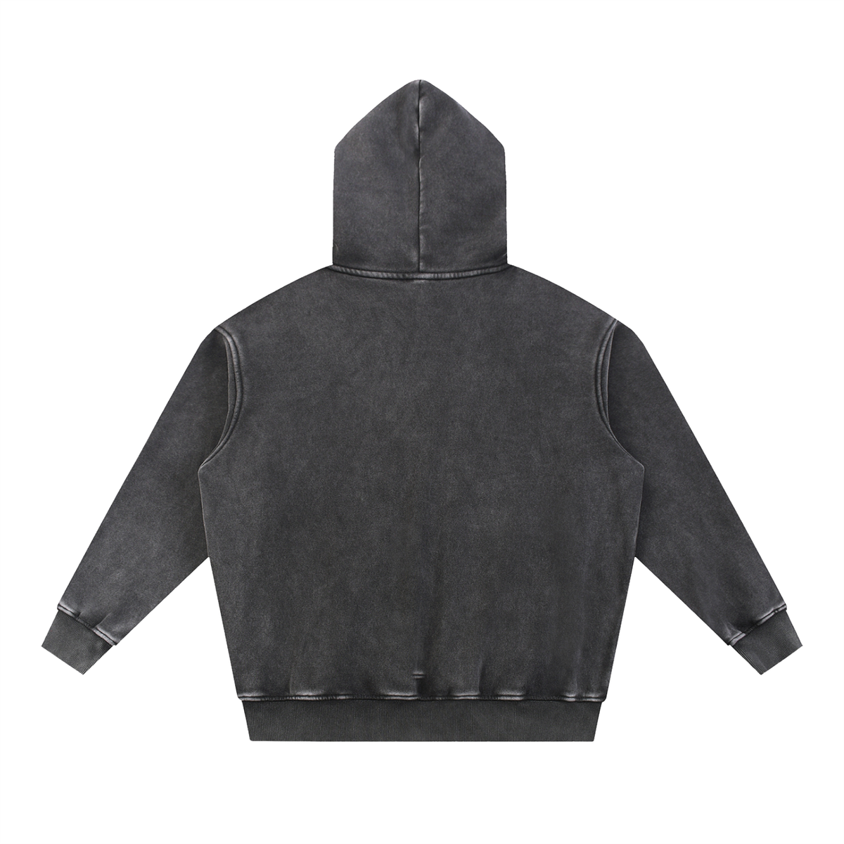 explor Snow Wash Fleece Oversize Hoodie